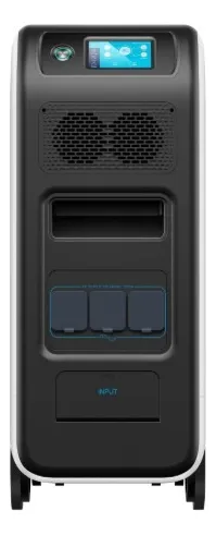 Painel frontal da estação de energia Bluetti ep500 pro