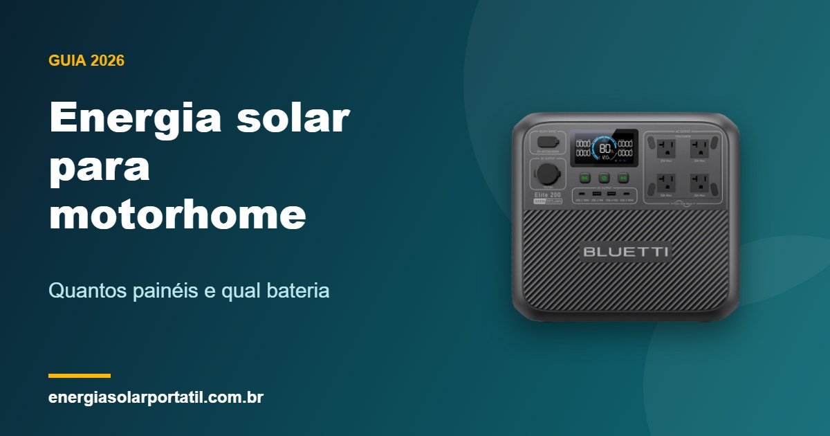 Estação de energia portátil Bluetti Elite 200 V2